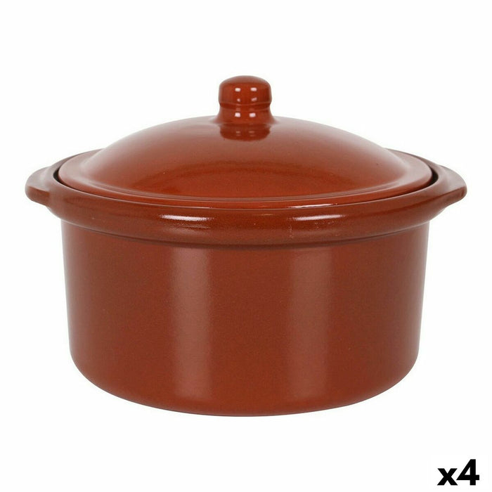 Oală cu capac Azofra Azofra (4 Unități) (Ø 20 cm)