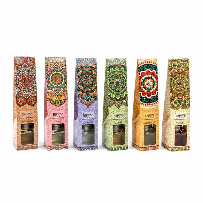 Bețișoare Parfumate DKD Home Decor Mandala Natural Indian 60 ml (6 Piese)