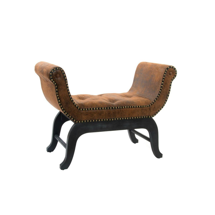 Banchetă DKD Home Decor Maro PU (90 x 41 x 67 cm)