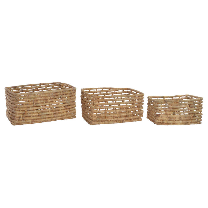 Coș DKD Home Decor Hochimin Fibră