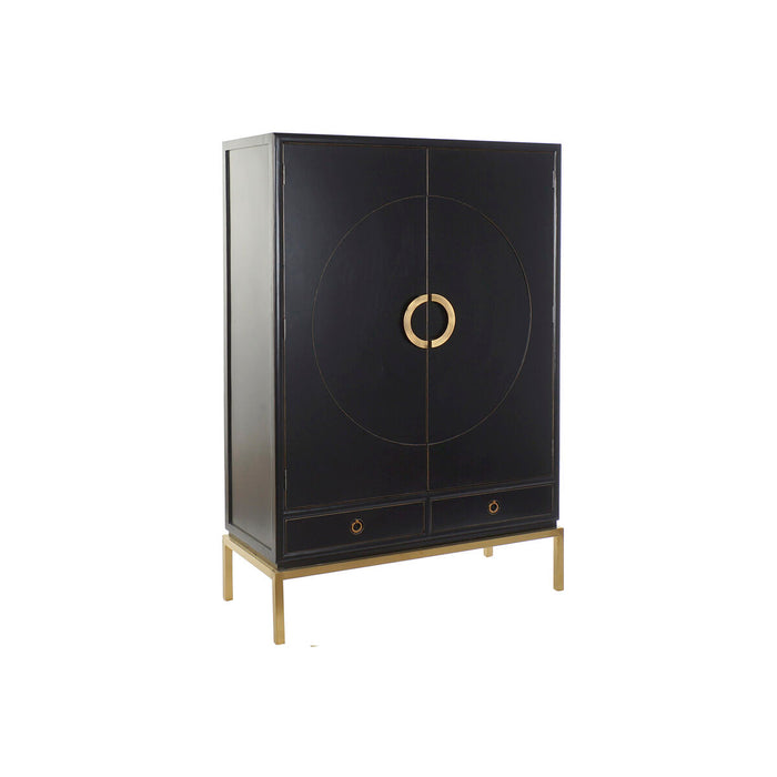 Dulap DKD Home Decor Negru Auriu* 120 x 50 x 175 cm