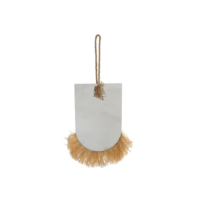 Oglindă de perete DKD Home Decor 8424001635016 Maro Lemn Natural Colonial Franjuri 40 x 1 x 55 cm