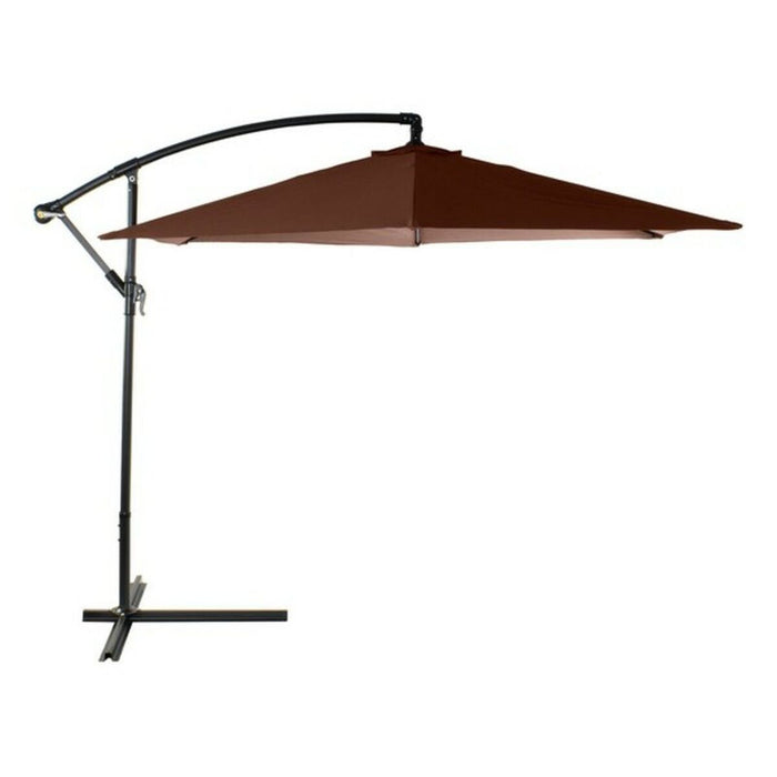 Umbreală de soare DKD Home Decor MB-166676 Maro Multicolor Oțel Metal/Plastic 300 x 300 x 250 cm