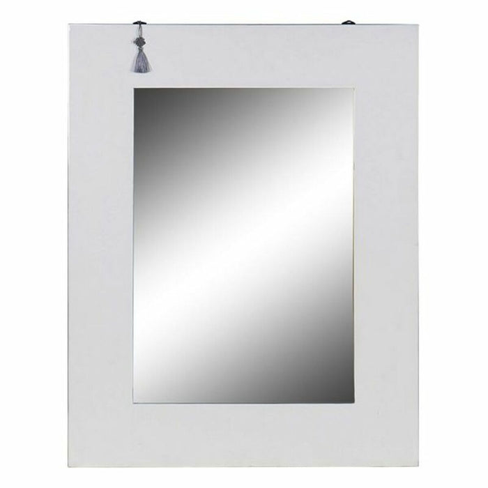 Oglindă de perete DKD Home Decor Oriental Alb Brad (70 x 2 x 90 cm)