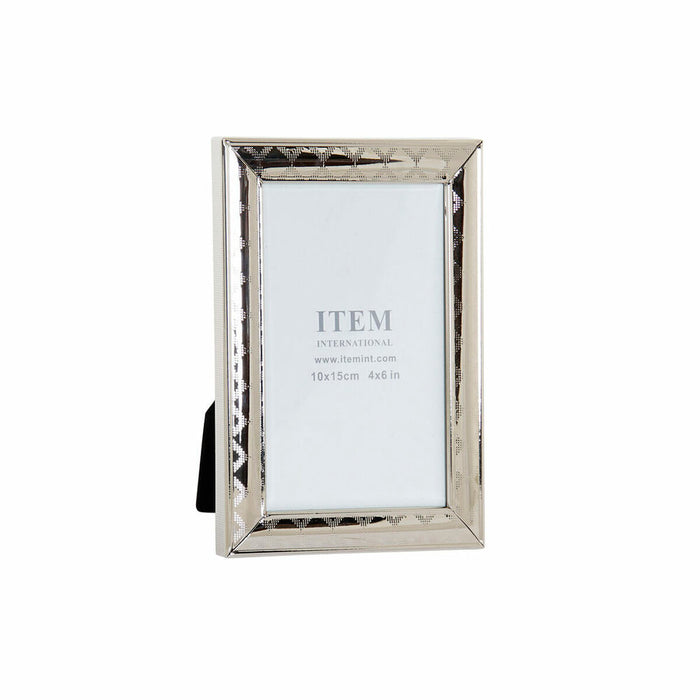 Ramă Foto DKD Home Decor Argintiu Metal Hârtie Geam Plastic Lemn MDF Tradiţional
