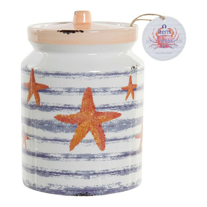 Staniu DKD Home Decor Dolomite Mediterană 15 x 15 x 22 cm