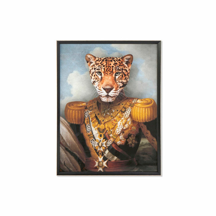 Tablou DKD Home Decor Leopard (74 x 3 x 97 cm)