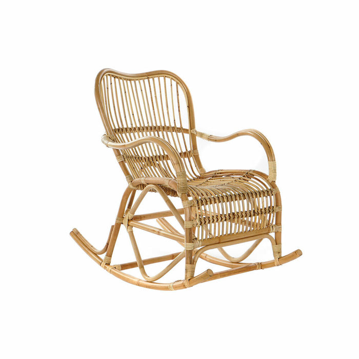Scaun Balansoar DKD Home Decor Maro Multicolor Natural Ratan 62 x 94 x 93 cm