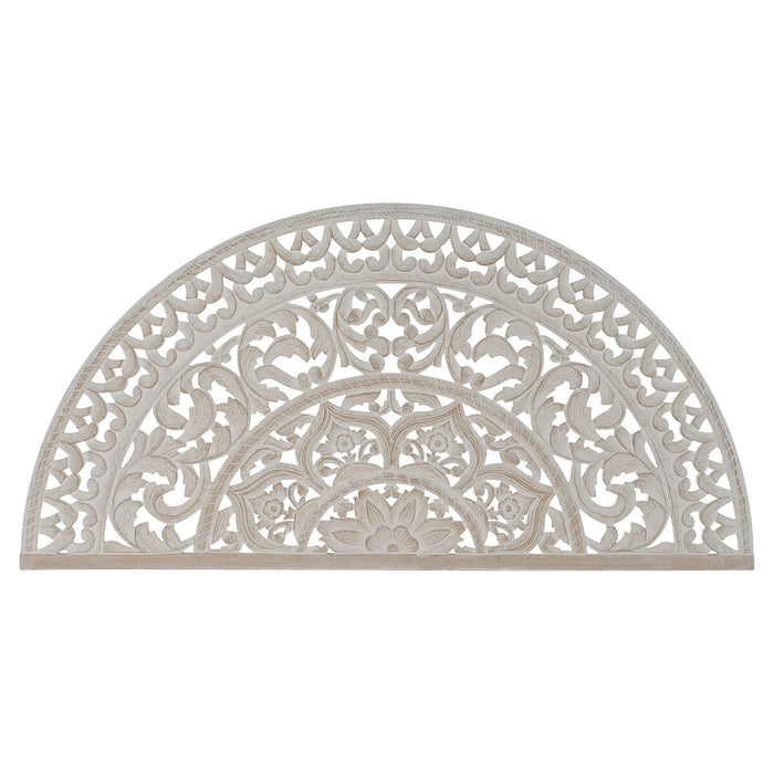 Tăblie de Pat DKD Home Decor Natural MDF Lemn de mango (180 x 2 x 90 cm)