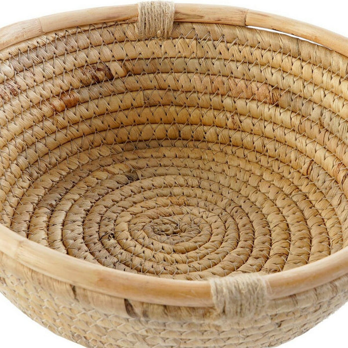Decorațiune pentru Centrul Mesei DKD Home Decor Maro Natural Tropical 25 x 25 x 8 cm