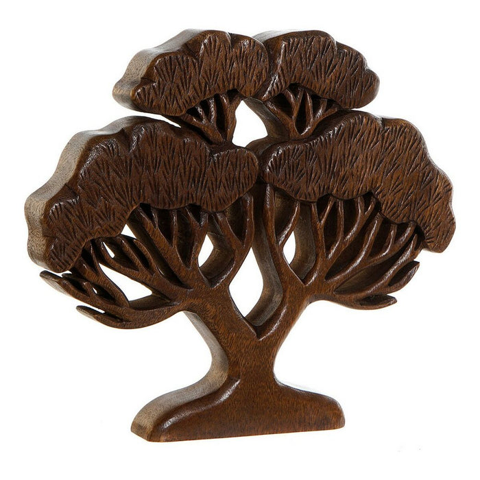 Figură Decorativă DKD Home Decor Lemn de salcâm Copac (1 pcs) (35 x 4 x 31 cm)