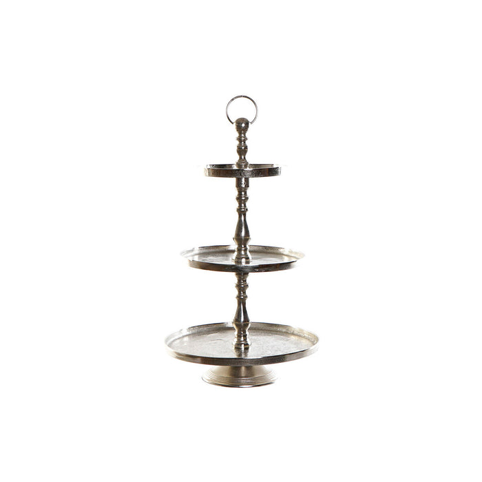 Fructieră DKD Home Decor Aluminiu (44 x 44 x 77 cm)