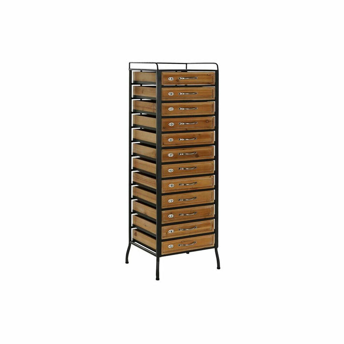 Dulap cu Sertare DKD Home Decor Fier Brad (40 x 33 x 122 cm)
