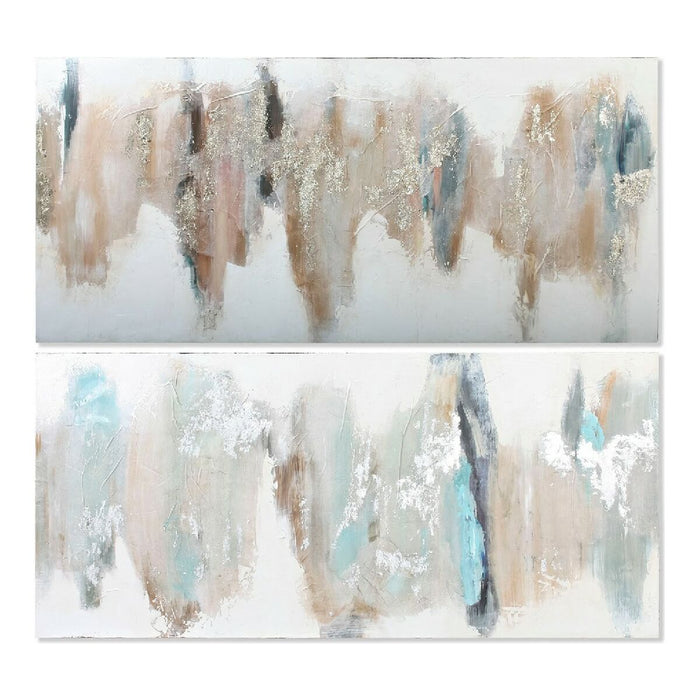 Tablou DKD Home Decor CU-179205 150 x 4 x 70 cm Abstract Modern (2 Unități)