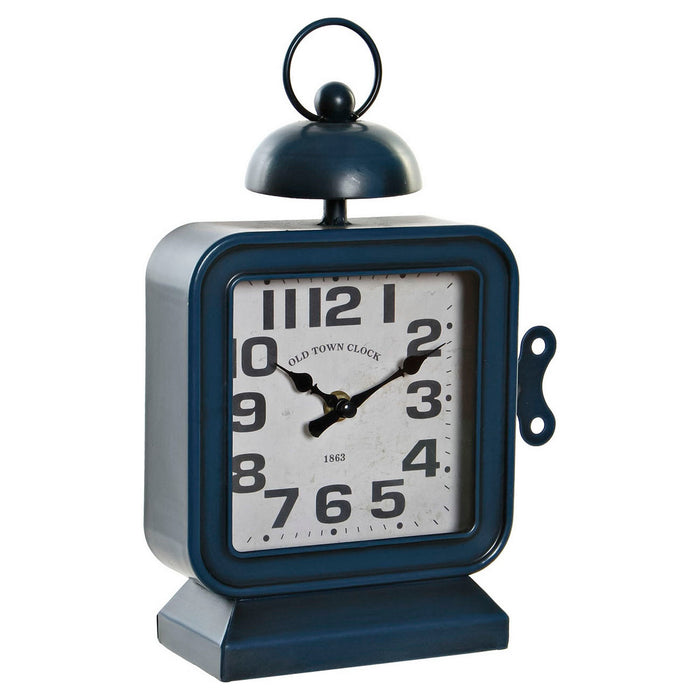 Stolní hodiny DKD Home Decor 8424001799985 Albastru Fier 19 x 8 x 28 cm