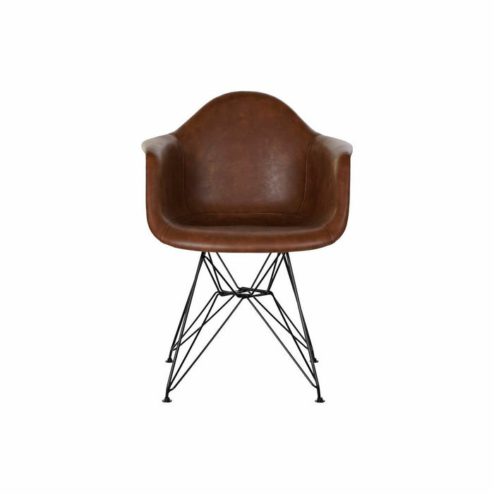 Scaun DKD Home Decor Maro Negru 64 x 59 x 84 cm