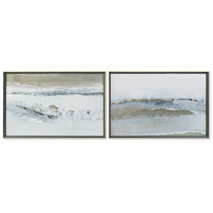 Tablou DKD Home Decor CU-180447 105 x 3 x 71 cm Abstract Geam polistiren