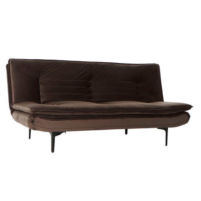 Canapea extensibilă DKD Home Decor Maro Multicolor Poliester Metal Vintage 180 x 88 x 83 cm