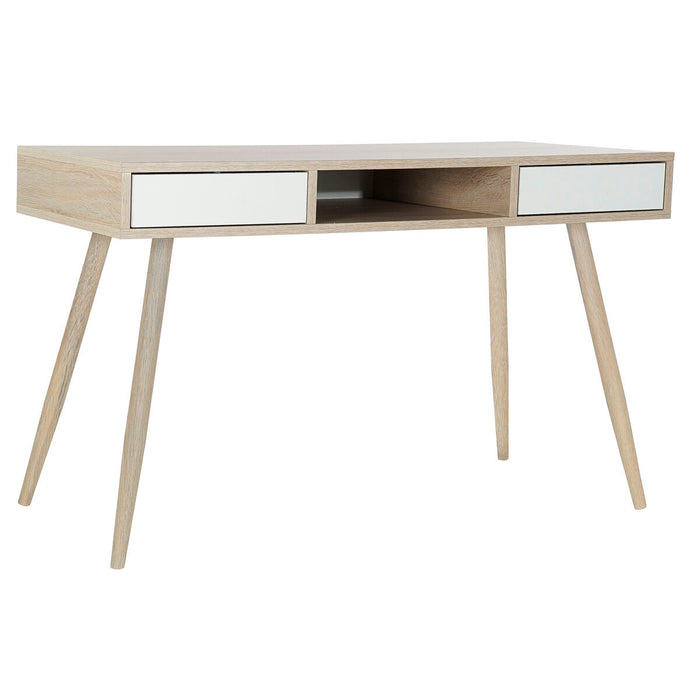 Birou DKD Home Decor 8424001808632 Alb Multicolor Natural Metal Lemn MDF 120 x 60 x 74,5 cm
