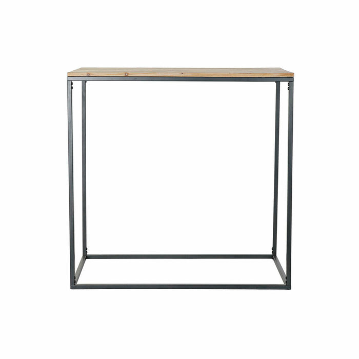 Consolă DKD Home Decor Negru Metal Brad (80 x 40 x 80 cm)