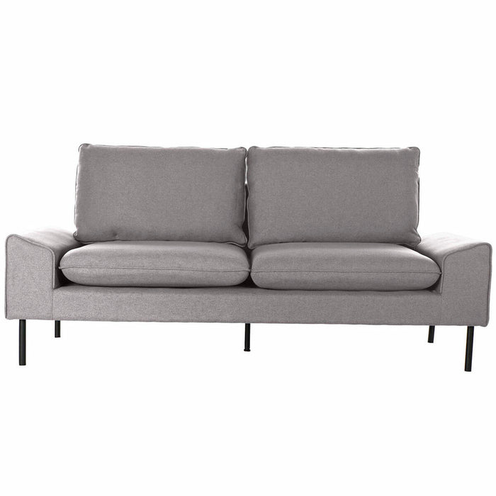 Canapea DKD Home Decor Gri Poliester Metal (200 x 84 x 84 cm)