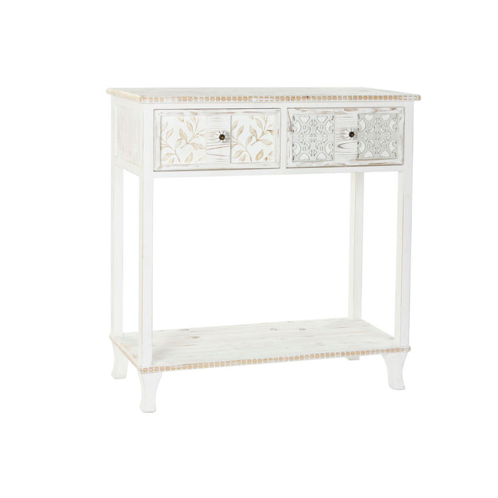 Consolă DKD Home Decor 81 x 36 x 85 cm Lemn Alb