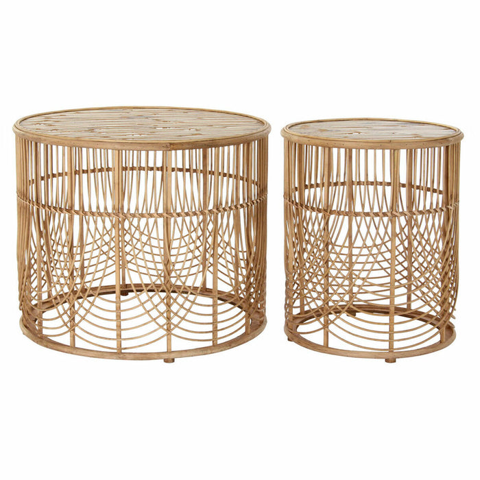 Masa laterală DKD Home Decor 8424001811212 63 x 63 x 52 cm Natural