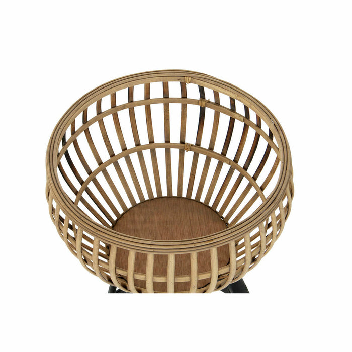 Ghiveci DKD Home Decor Natural Metal Bambus Bali 41 x 41 x 68 cm