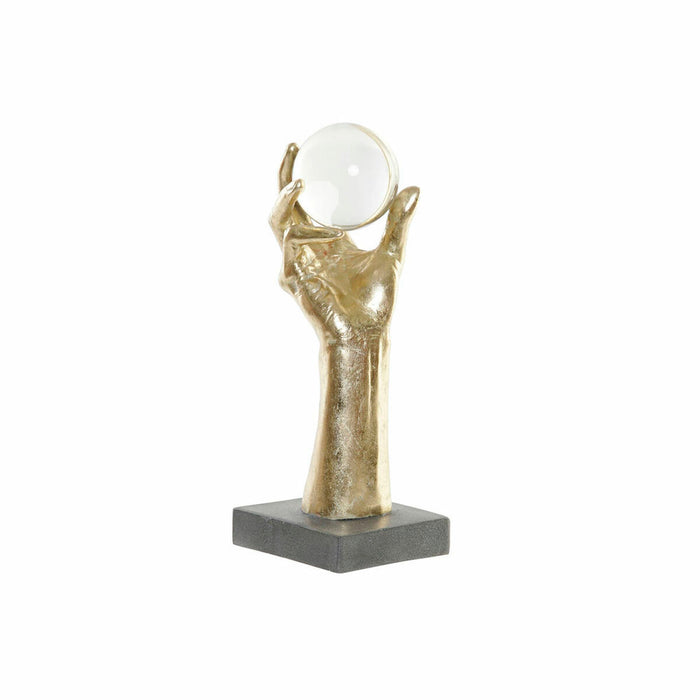 Figură Decorativă DKD Home Decor Rășină Geam (13.5 x 13.5 x 36 cm)