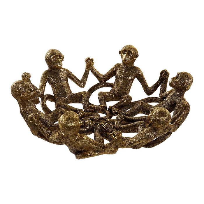 Decorațiune pentru Centrul Mesei DKD Home Decor 28,5 x 28,5 x 8,8 cm Rășină Colonial