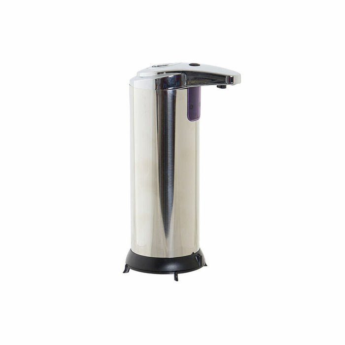 Dozator de săpun automat cu senzor DKD Home Decor Negru Multicolor Argintiu ABS Plastic 11,1 x 7,5 x 19 cm 250 ml