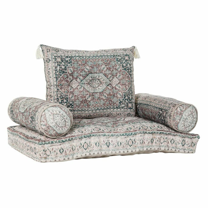 Fotoliu DKD Home Decor 8424001817511 Bumbac Verde (90 x 50 x 55 cm)
