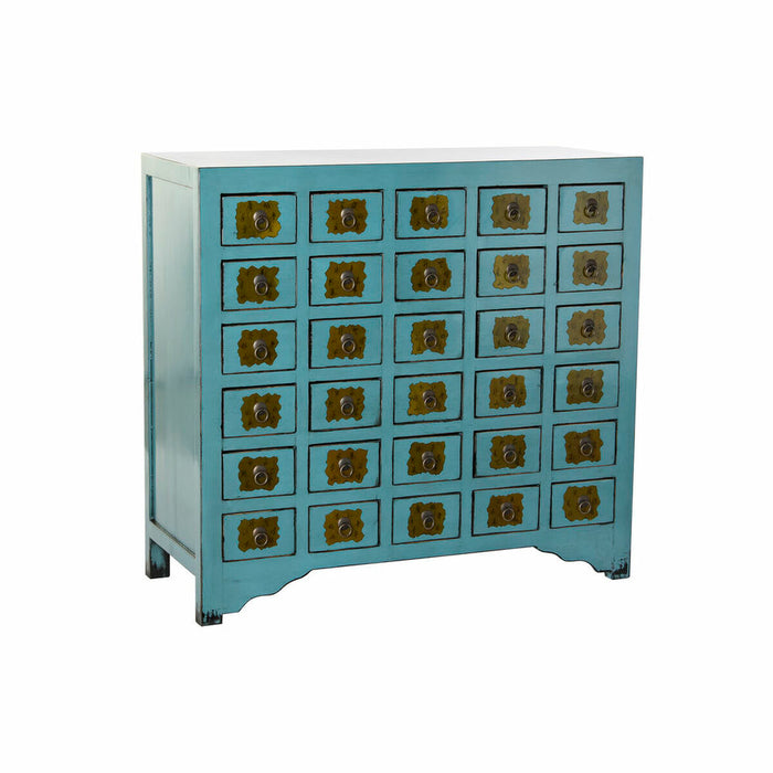 Dulap cu Sertare DKD Home Decor Metal Lemn de ulm (106 x 42 x 99 cm)