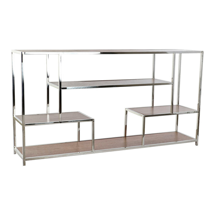 Consolă DKD Home Decor 190 x 40 x 96 cm Argintiu Oțel Plastic Lemn MDF