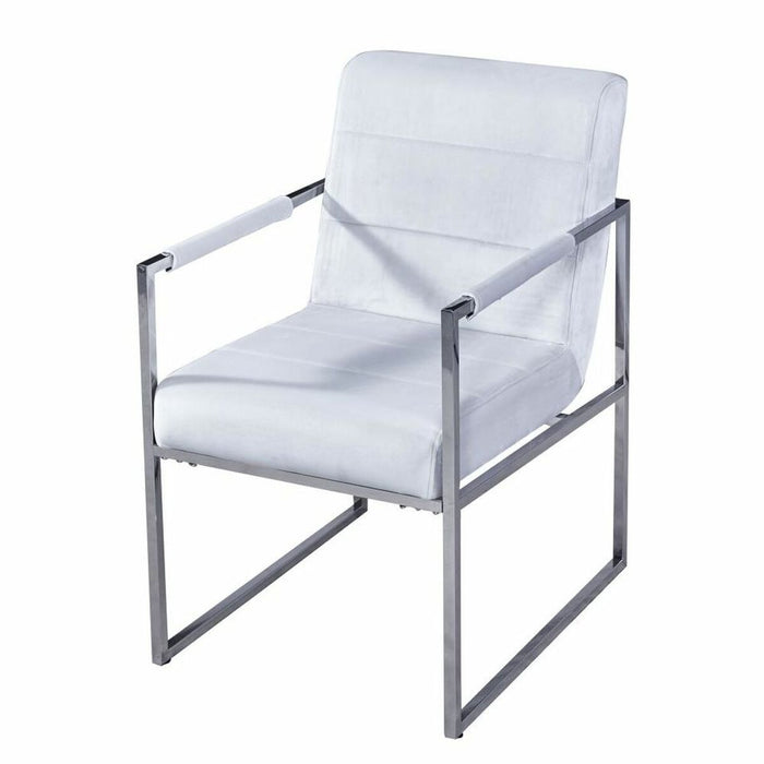 Fotoliu DKD Home Decor Alb Oțel Plastic 75 x 57 x 92 cm