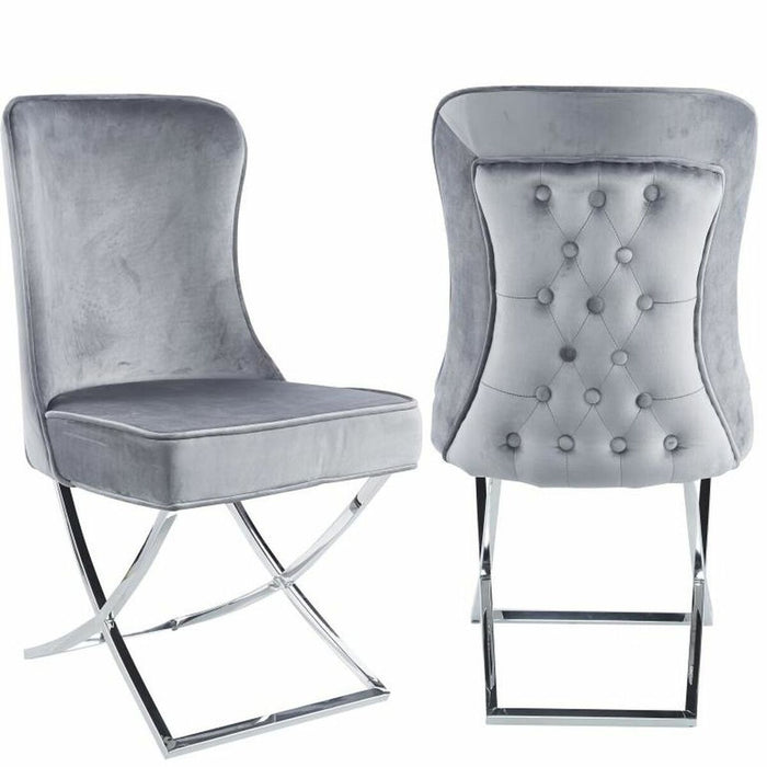 Scaun DKD Home Decor Gri 53 x 64 x 99,5 cm