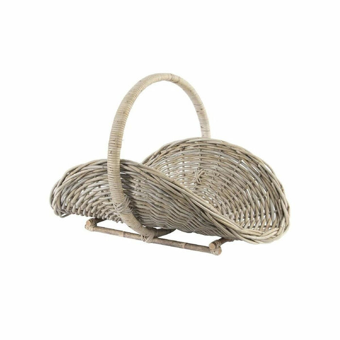 Coș DKD Home Decor Lemne de foc Ratan Bali (75 x 47 x 50 cm)