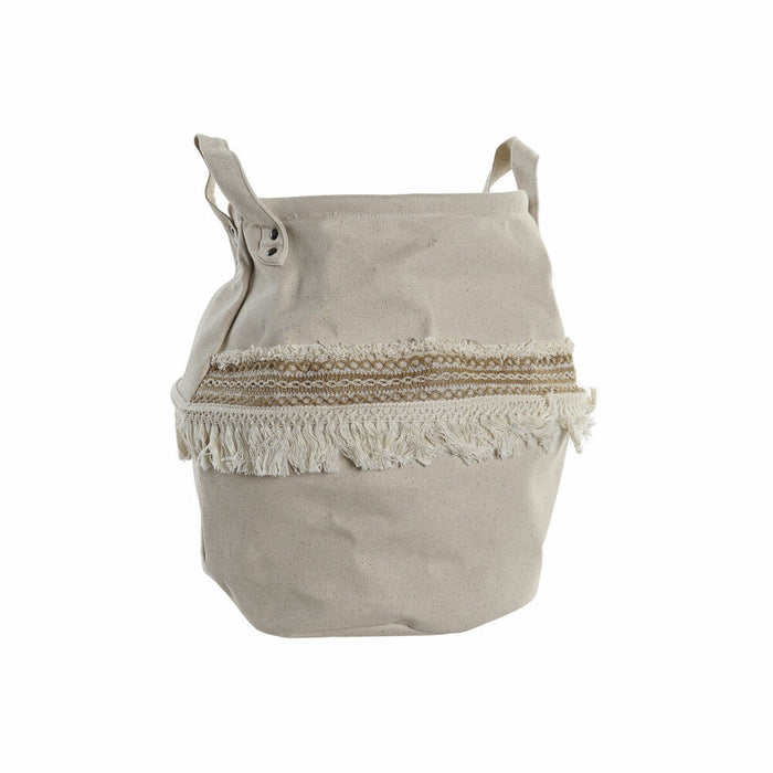 Coș DKD Home Decor Maro Deschis Aluminiu Boho 35 x 35 x 35 cm
