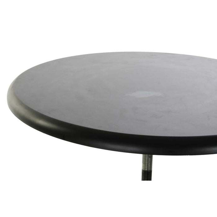 Masa laterală DKD Home Decor 8424001831456 60 x 60 x 105 cm Natural Negru Metal Lemn