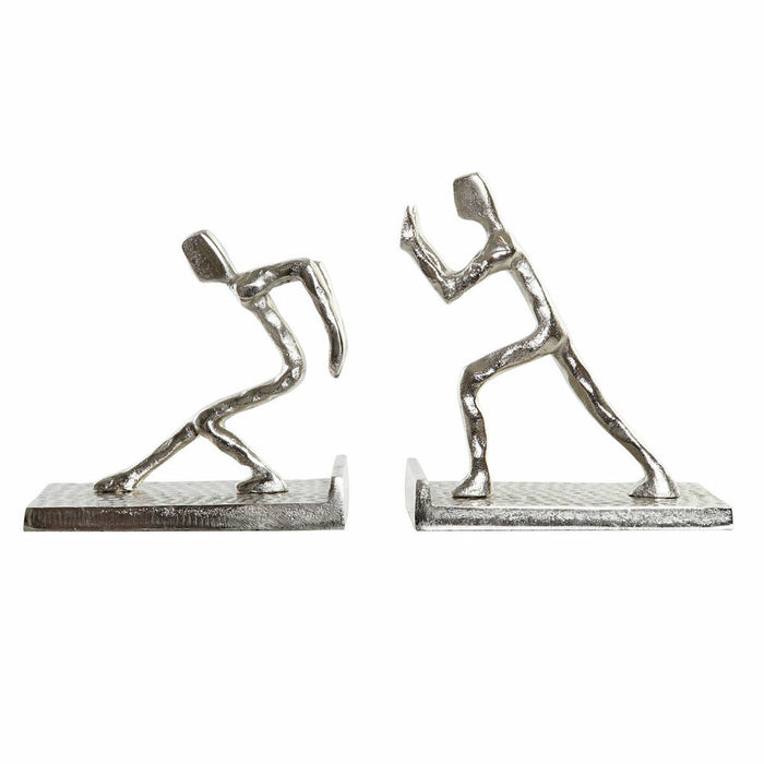 Zarážka DKD Home Decor 16 x 8,4 x 15 cm Aluminiu Modern Bărbaţi