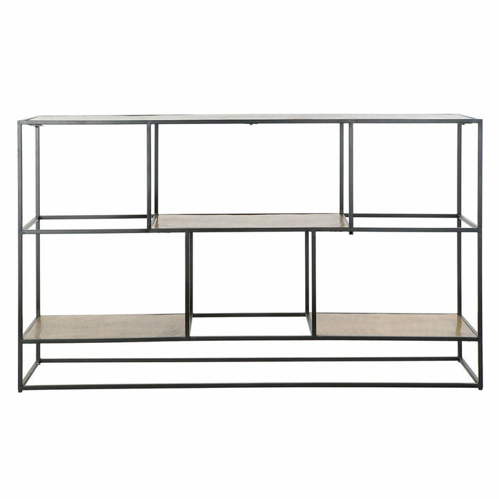 Raft DKD Home Decor Negru Auriu* Aluminiu 140 x 30 x 85 cm (1)