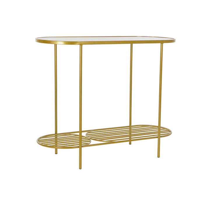 Consolă DKD Home Decor Auriu* Geam Fier 99,5 x 38 x 80 cm
