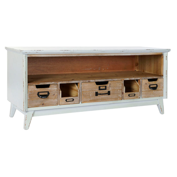 Mobilă TV DKD Home Decor Gri Metal Lemn MDF Natural 30 x 40 cm 115 x 40 x 51 cm