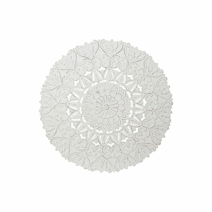 Decorațiune de Perete DKD Home Decor Oglindă Lemn MDF (120 x 3.5 x 120 cm)