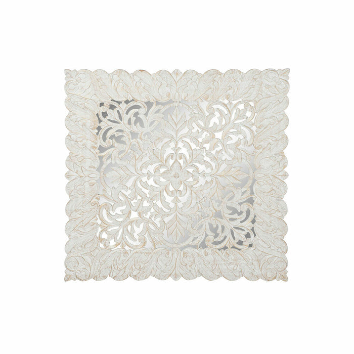 Decorațiune de Perete DKD Home Decor Oglindă Lemn MDF (120 x 2 x 120 cm)