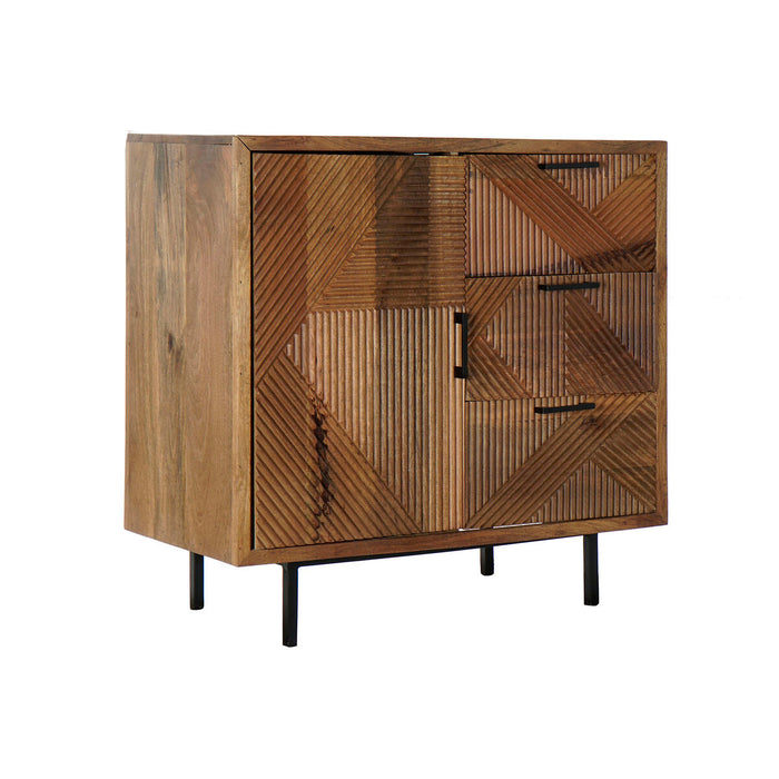 Servantă DKD Home Decor Natural Metal Lemn de mango (90 x 40 x 87 cm)