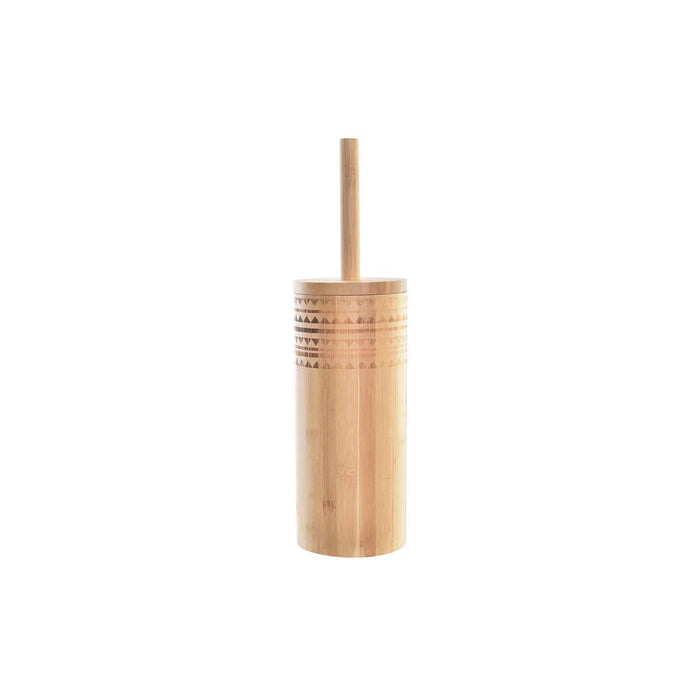 Perie pentru toaletă DKD Home Decor 10 x 10 x 36,8 cm Natural