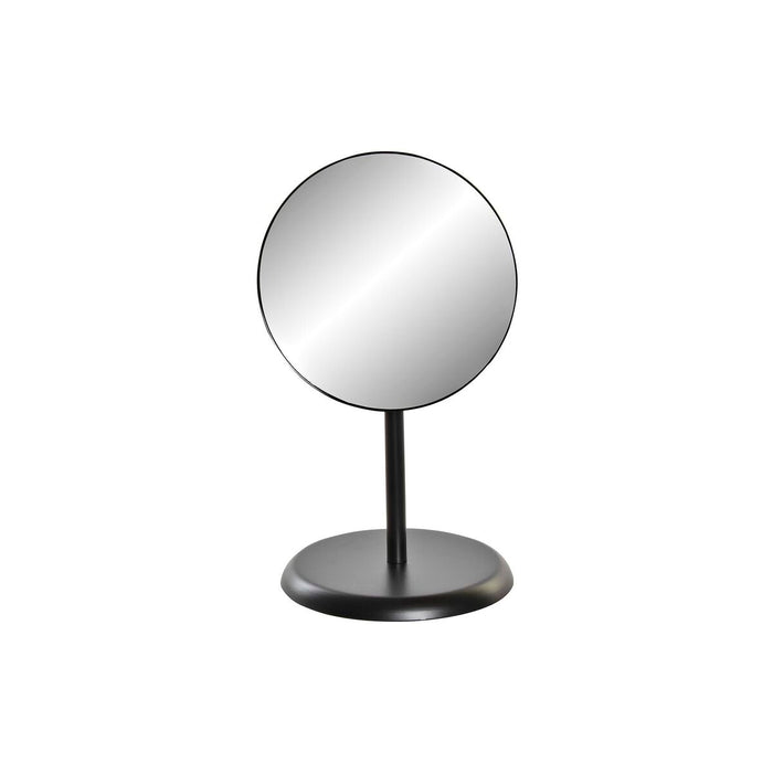 Oglindă de perete DKD Home Decor Negru Metal Geam 16 x 15 x 27,5 cm