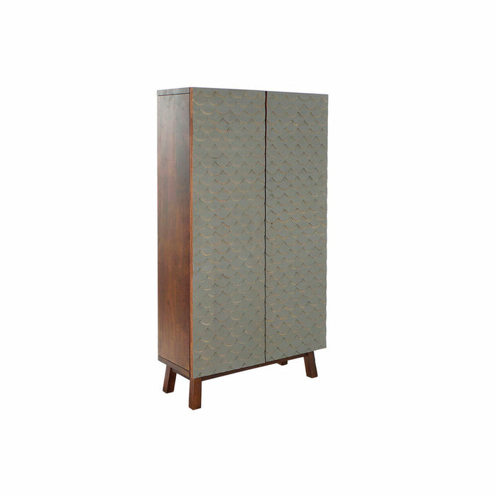 Dulap DKD Home Decor Gri Lemn de mango (76 x 30 x 140 cm)