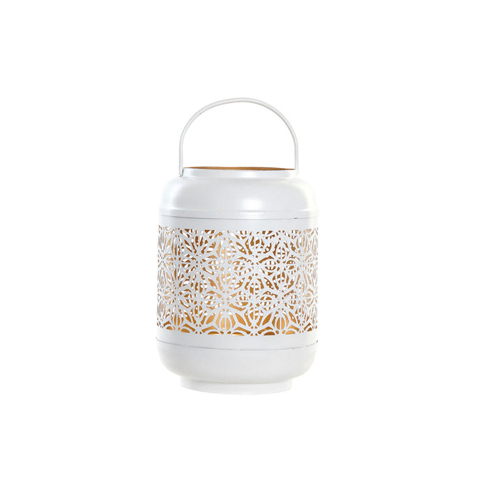 Lucerna DKD Home Decor Alb Portocaliu Auriu* Aluminiu Plastic 15 x 15 x 20 cm